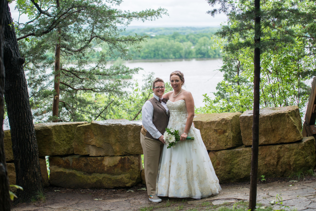 Jessica and Meghan's Buddhist wedding at scenic Spring Lake Park Reserve