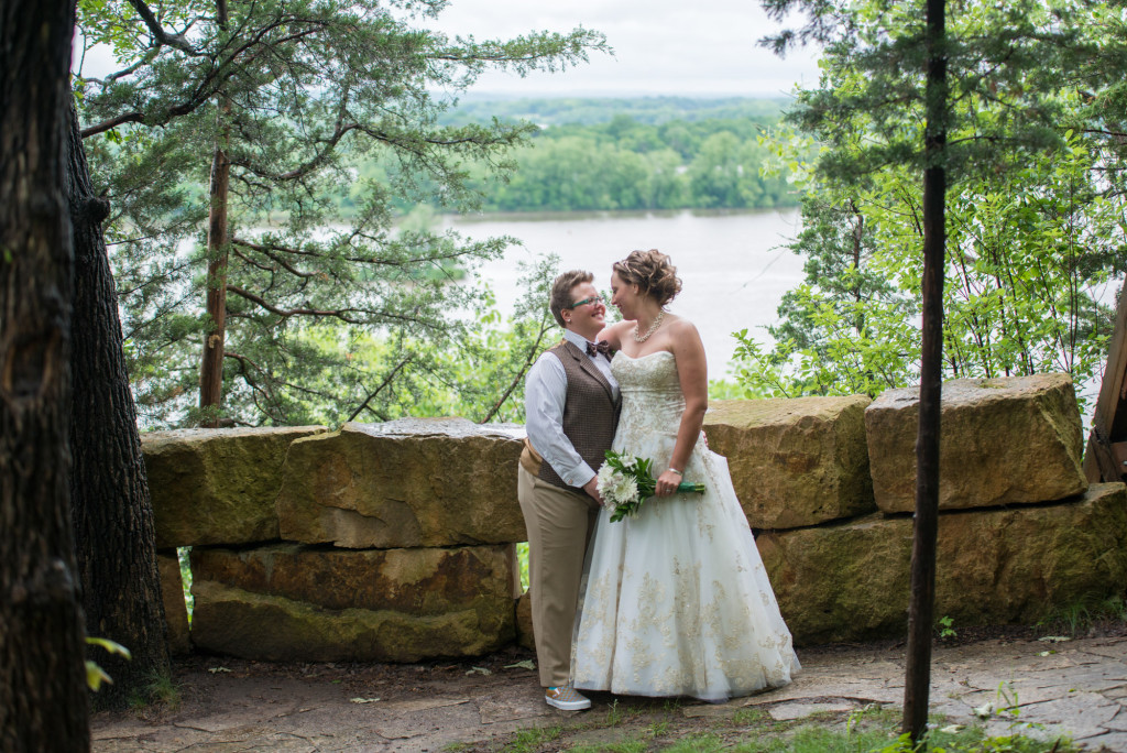Jessica and Meghan's Buddhist wedding at scenic Spring Lake Park Reserve