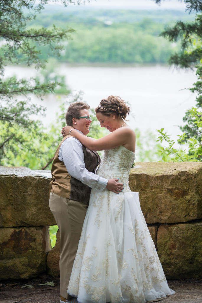 Jessica and Meghan's Buddhist wedding at scenic Spring Lake Park Reserve