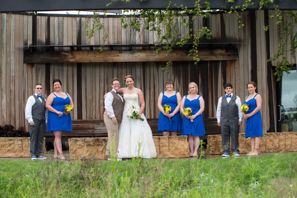 Jessica and Meghan's Buddhist wedding at scenic Spring Lake Park Reserve