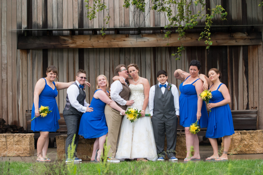 Jessica and Meghan's Buddhist wedding at scenic Spring Lake Park Reserve