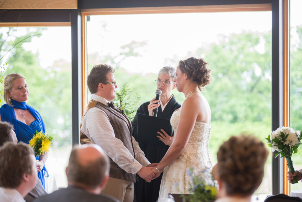 Jessica and Meghan's Buddhist wedding at scenic Spring Lake Park Reserve