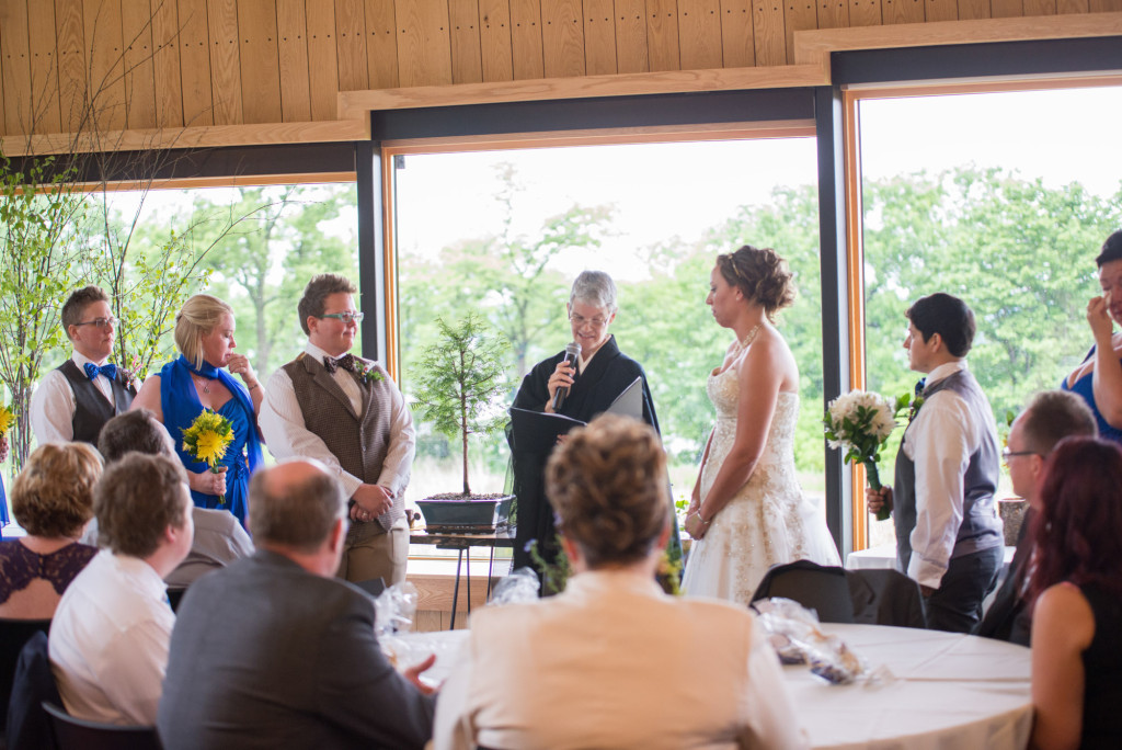Jessica and Meghan's Buddhist wedding at scenic Spring Lake Park Reserve