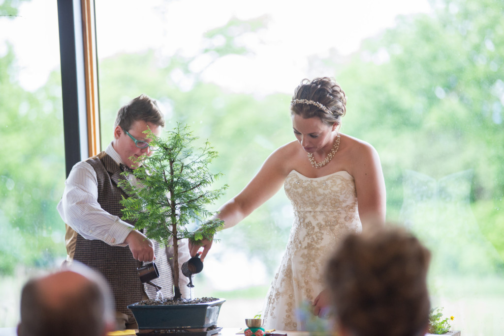 Jessica and Meghan's Buddhist wedding at scenic Spring Lake Park Reserve