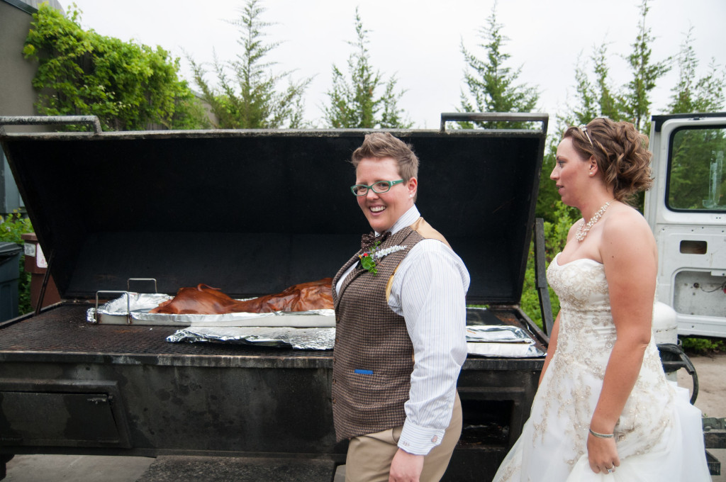 Jessica and Meghan's Buddhist wedding at scenic Spring Lake Park Reserve