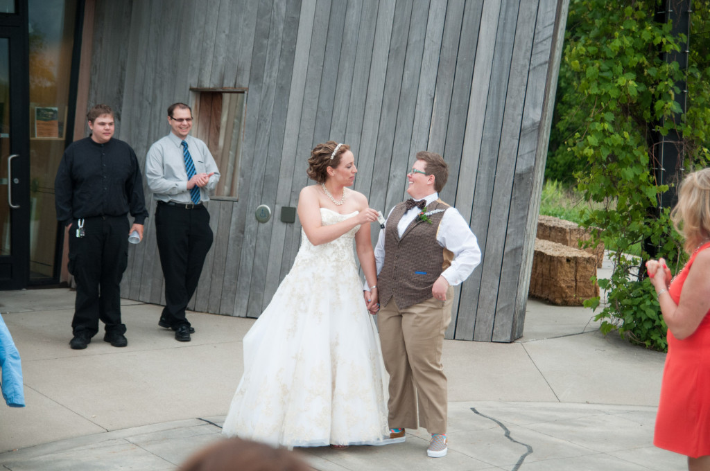 Jessica and Meghan's Buddhist wedding at scenic Spring Lake Park Reserve