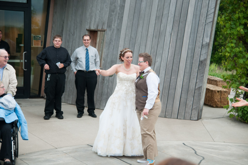 Jessica and Meghan's Buddhist wedding at scenic Spring Lake Park Reserve