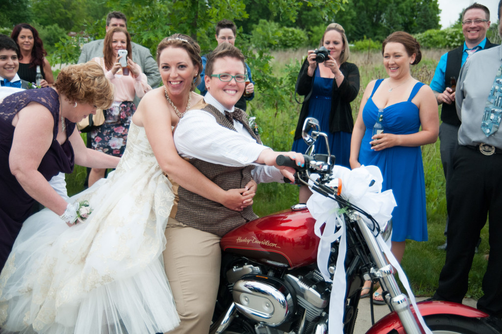 Jessica and Meghan's Buddhist wedding at scenic Spring Lake Park Reserve