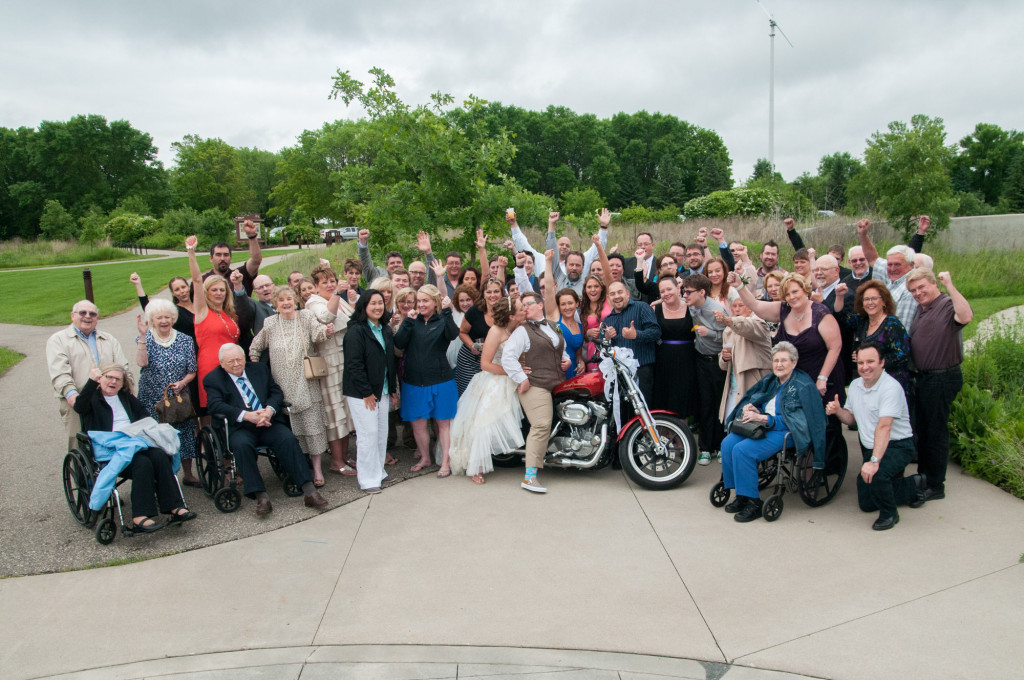 Jessica and Meghan's Buddhist wedding at scenic Spring Lake Park Reserve