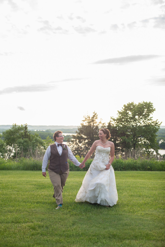 Jessica and Meghan's Buddhist wedding at scenic Spring Lake Park Reserve