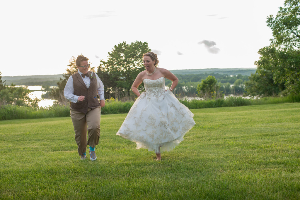 Jessica and Meghan's Buddhist wedding at scenic Spring Lake Park Reserve