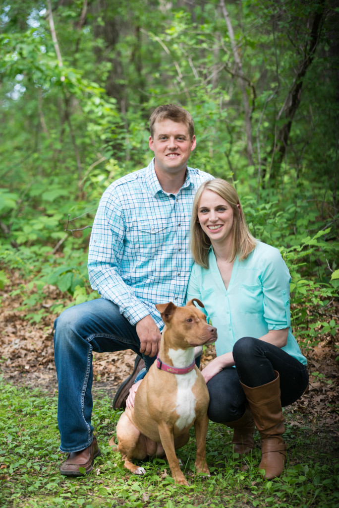 Carly and Todd's summer engagement at Springbrook Nature Center