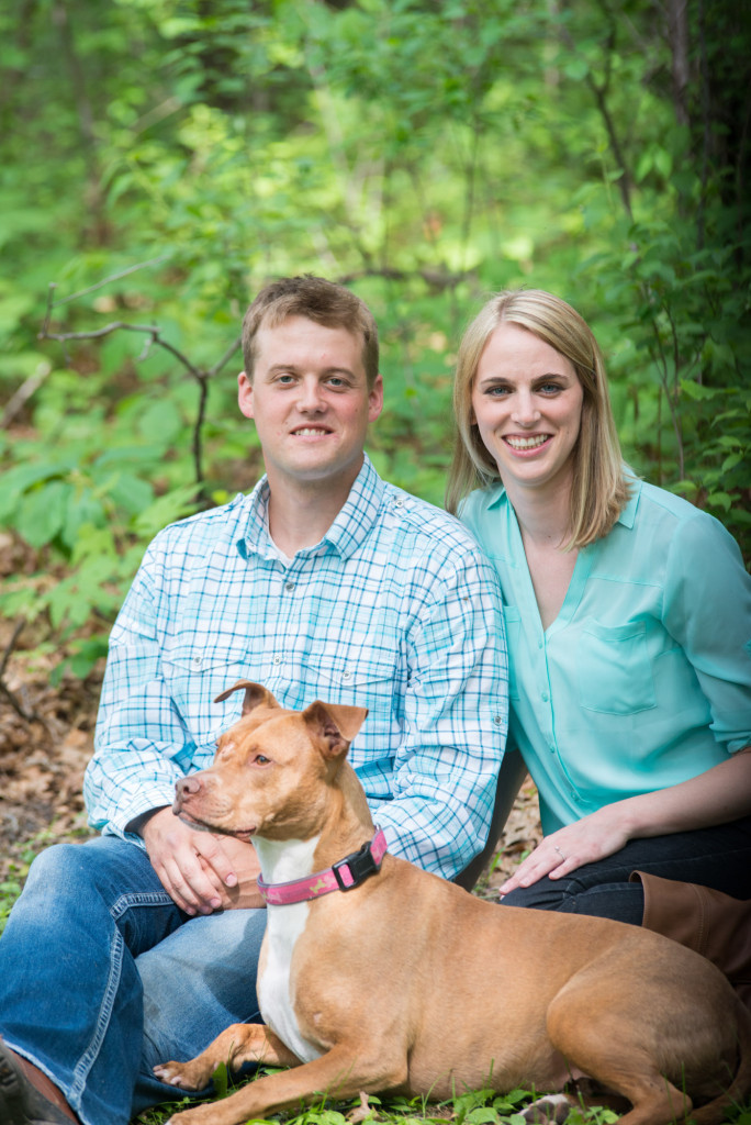 Carly and Todd's summer engagement at Springbrook Nature Center