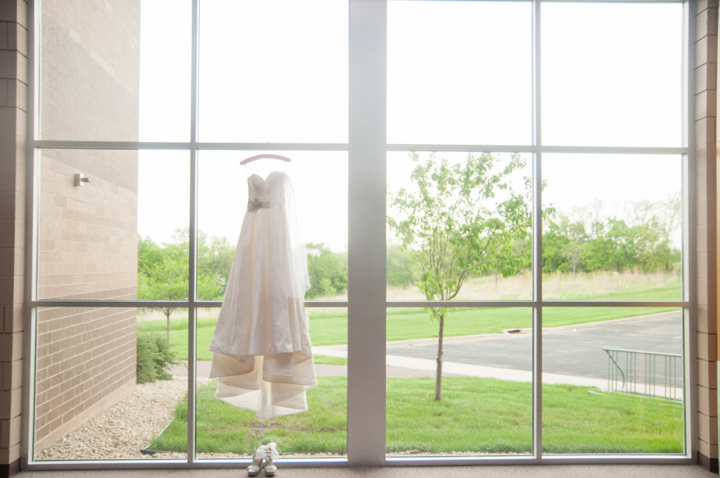 Danielle and Jared's spring wedding in Buffalo, MN