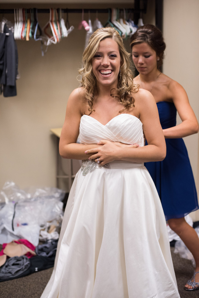 Danielle and Jared's spring wedding in Buffalo, MN