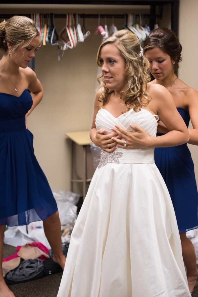 Danielle and Jared's spring wedding in Buffalo, MN