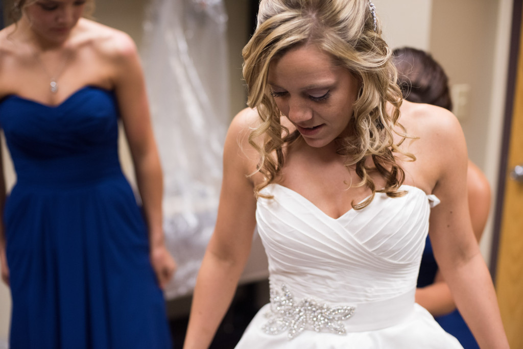 Danielle and Jared's spring wedding in Buffalo, MN