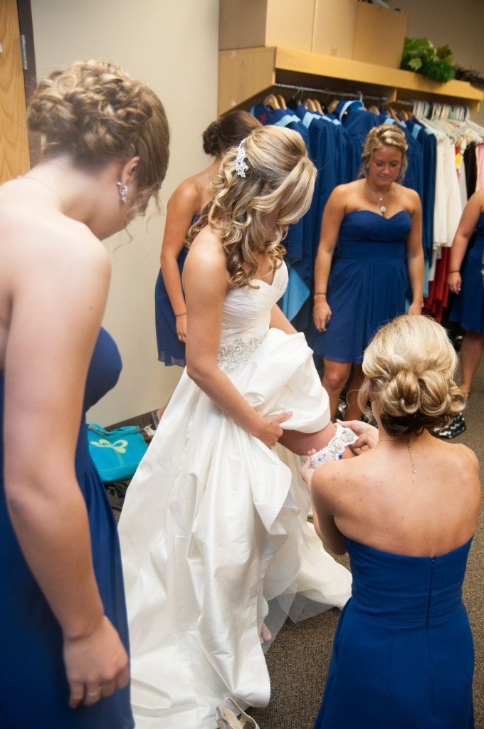 Danielle and Jared's spring wedding in Buffalo, MN