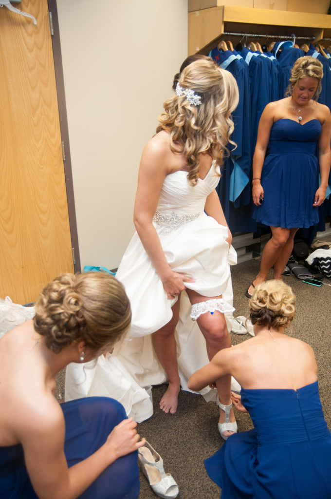 Danielle and Jared's spring wedding in Buffalo, MN