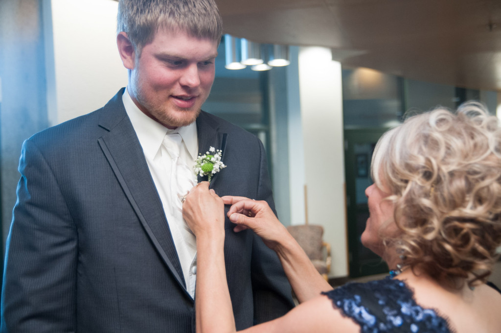 Danielle and Jared's spring wedding in Buffalo, MN