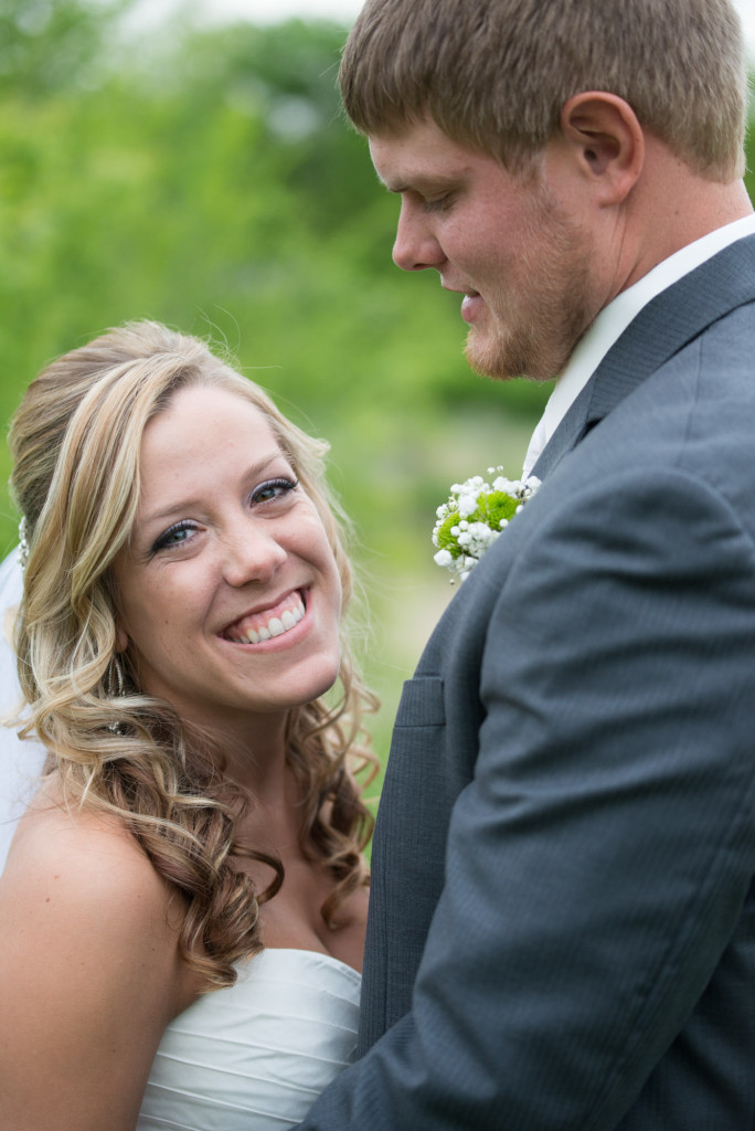 Danielle and Jared's spring wedding in Buffalo, MN