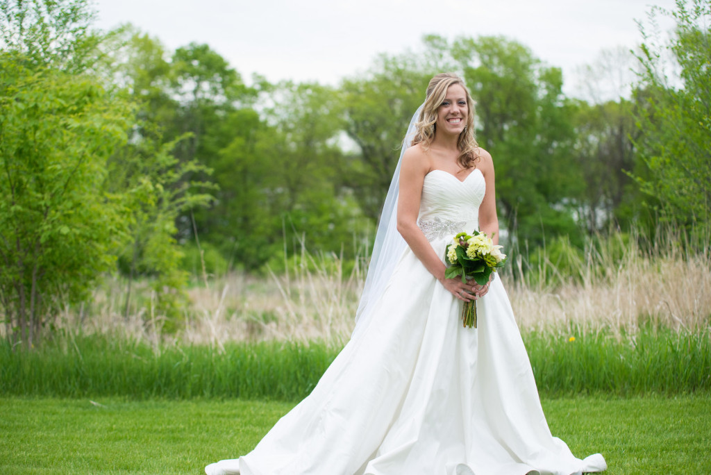 Danielle and Jared's spring wedding in Buffalo, MN