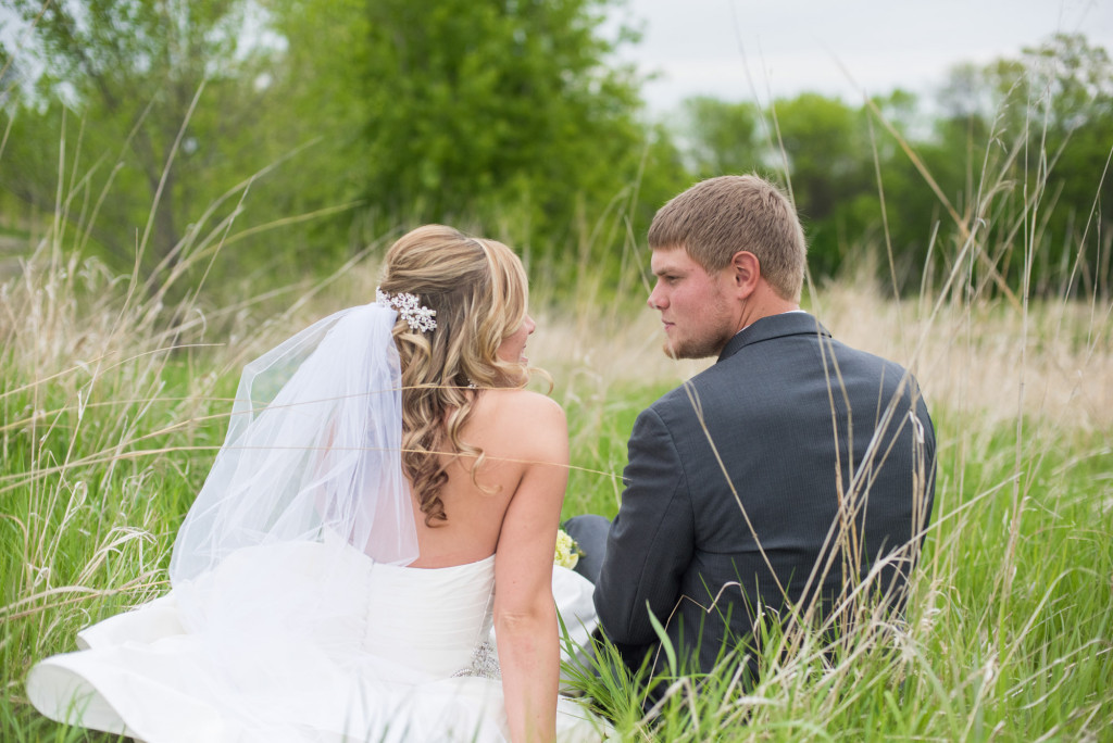 Danielle and Jared's spring wedding in Buffalo, MN