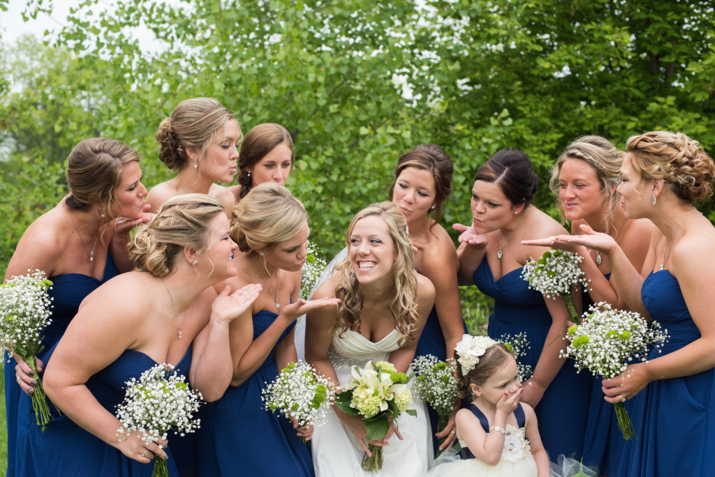 Danielle and Jared's spring wedding in Buffalo, MN