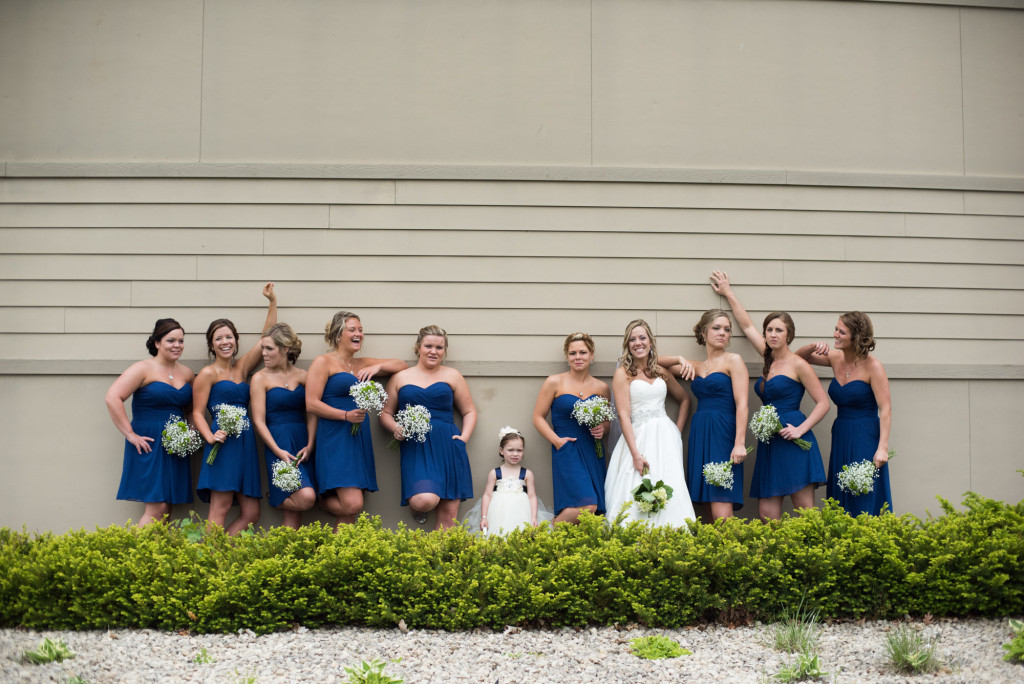 Danielle and Jared's spring wedding in Buffalo, MN