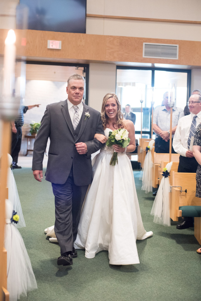 Danielle and Jared's spring wedding in Buffalo, MN