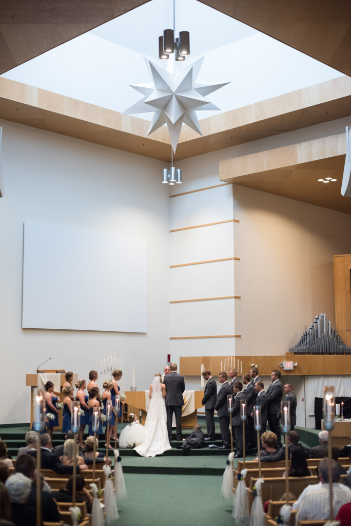 Danielle and Jared's spring wedding in Buffalo, MN