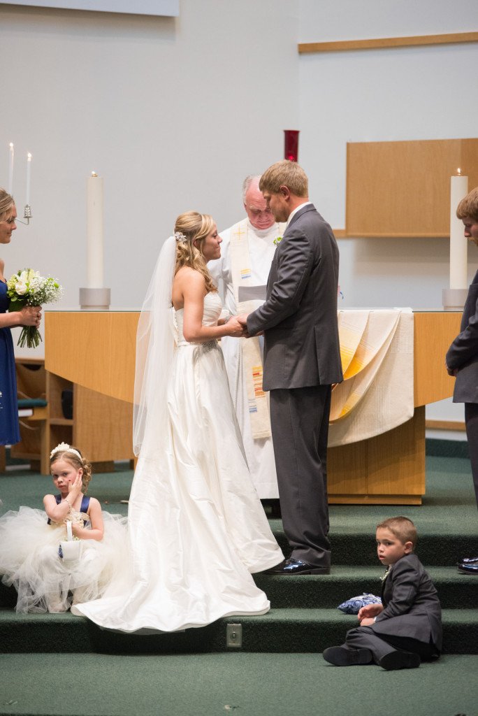 Danielle and Jared's spring wedding in Buffalo, MN