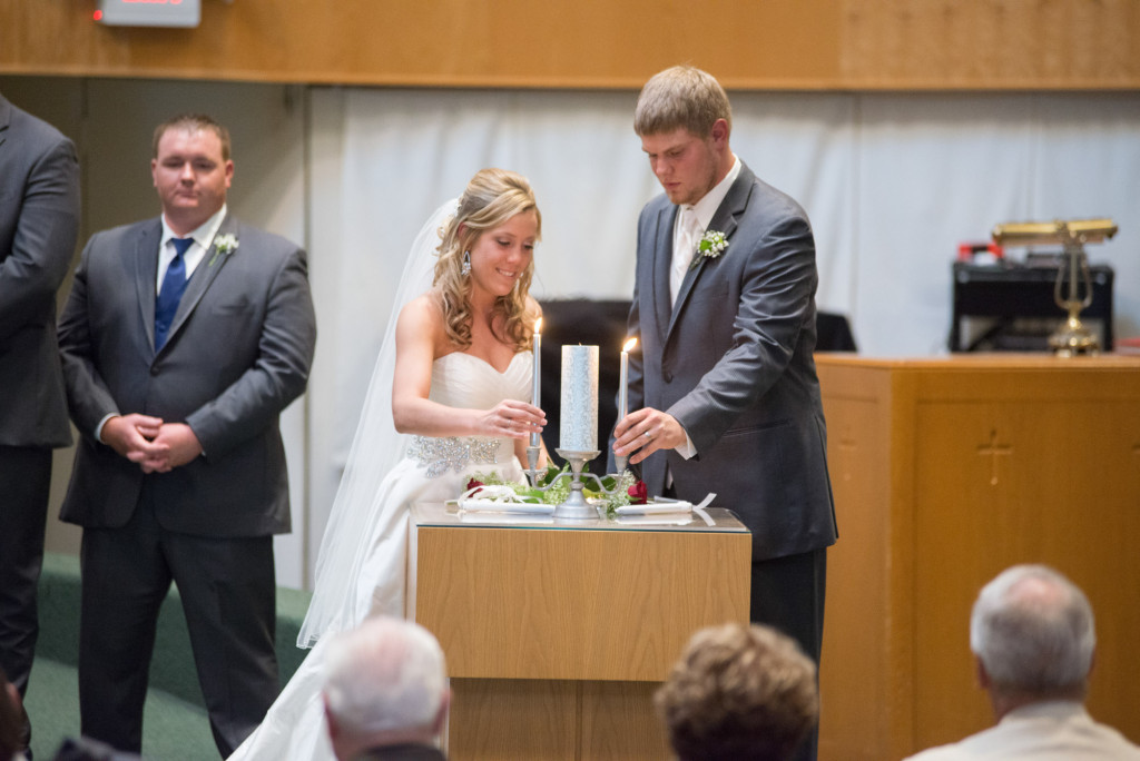 Danielle and Jared's spring wedding in Buffalo, MN