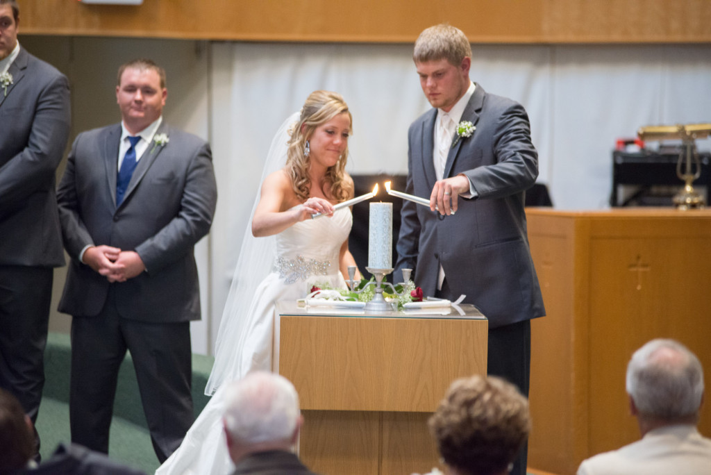 Danielle and Jared's spring wedding in Buffalo, MN