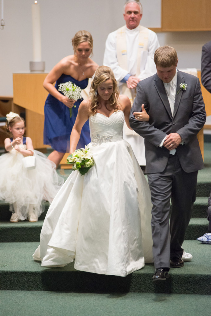 Danielle and Jared's spring wedding in Buffalo, MN