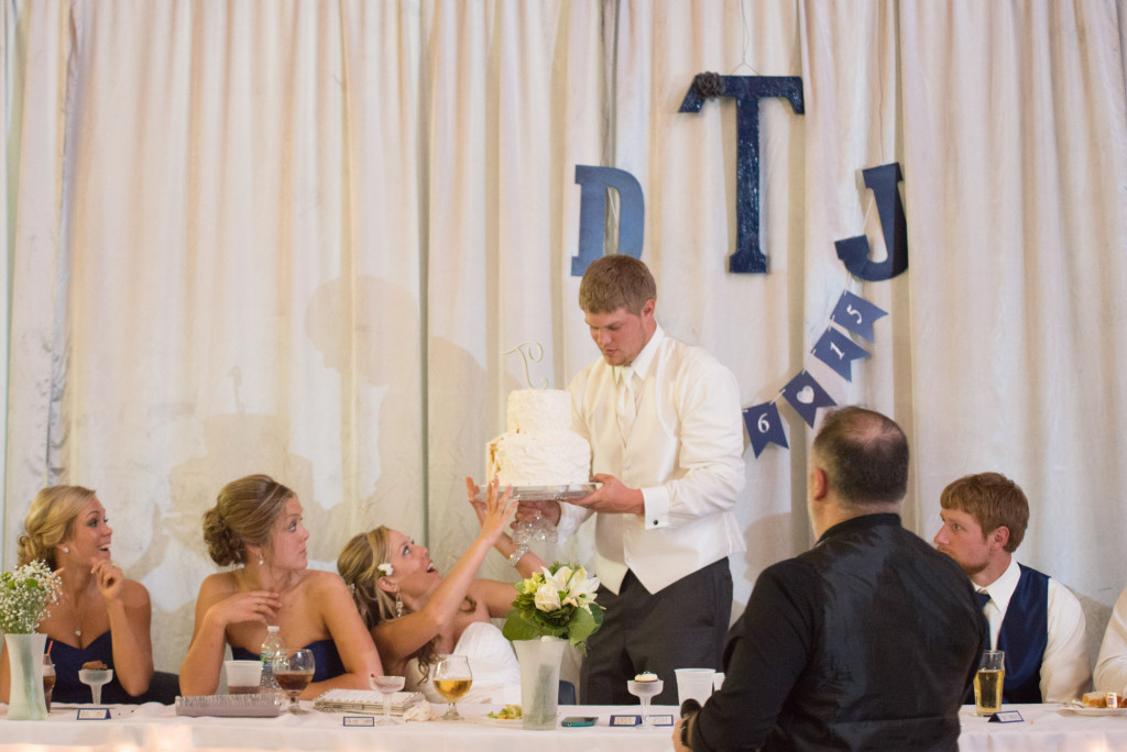 Danielle and Jared's spring wedding in Buffalo, MN