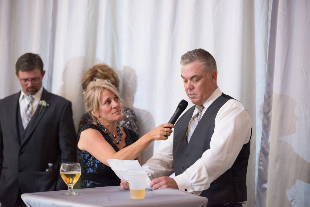 Danielle and Jared's spring wedding in Buffalo, MN
