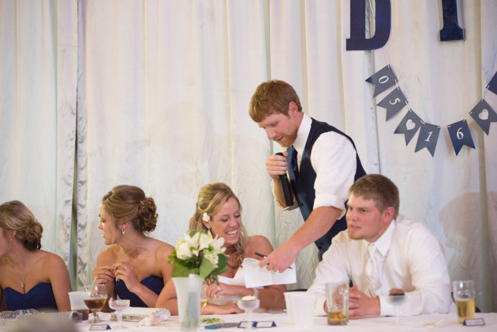 Danielle and Jared's spring wedding in Buffalo, MN