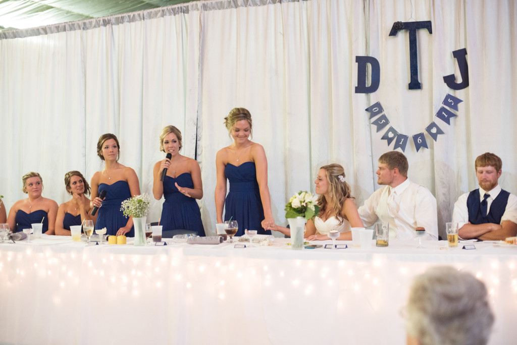 Danielle and Jared's spring wedding in Buffalo, MN