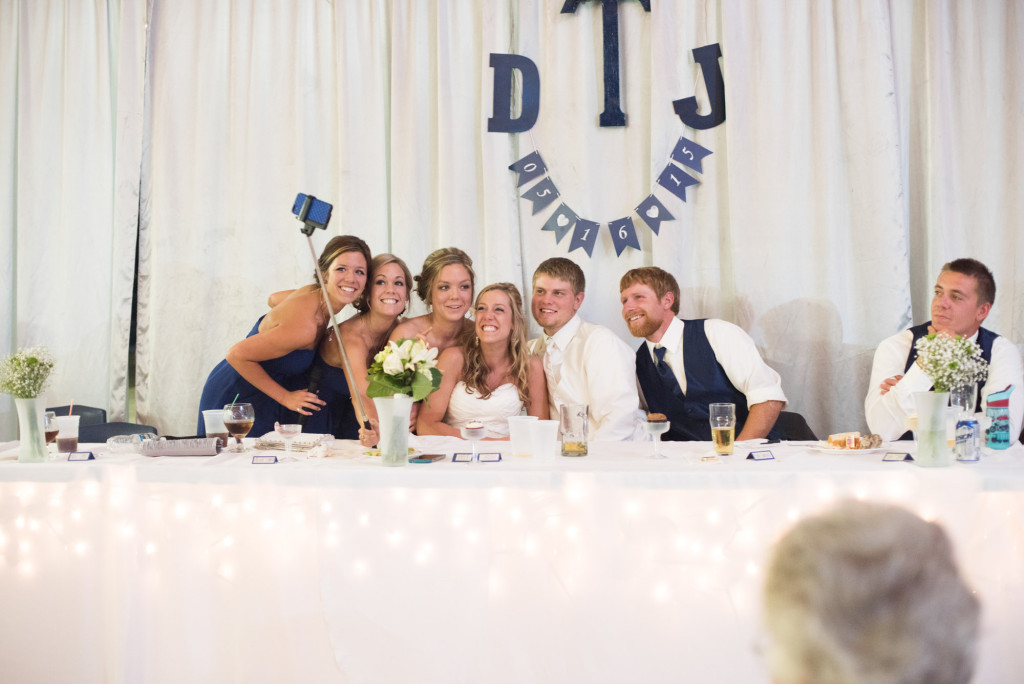 Danielle and Jared's spring wedding in Buffalo, MN