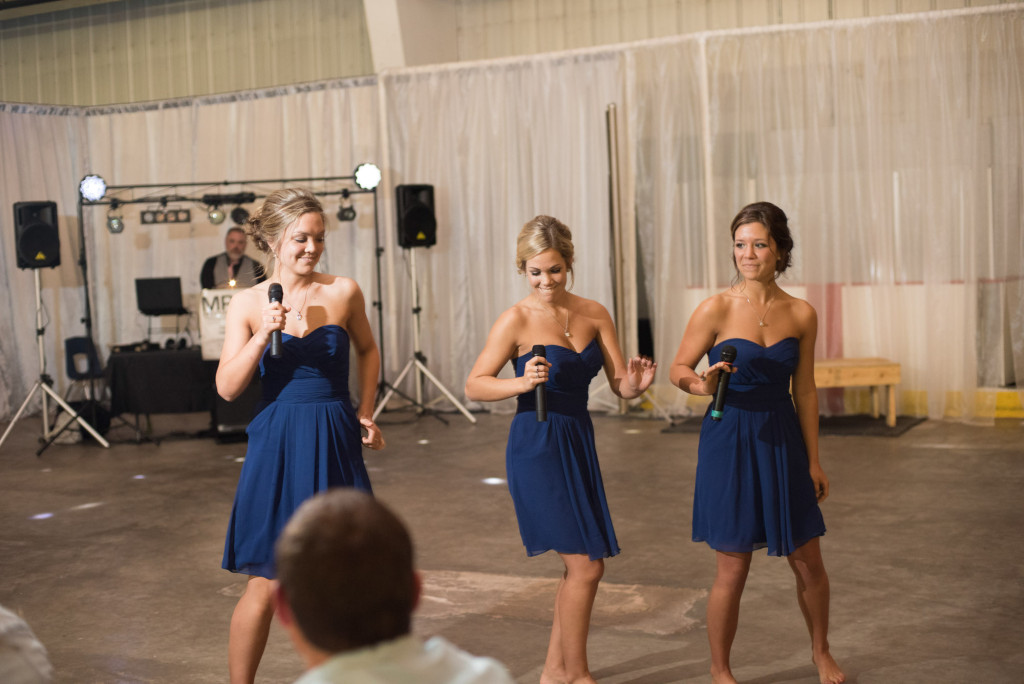 Danielle and Jared's spring wedding in Buffalo, MN