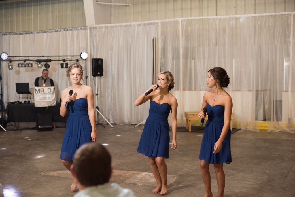 Danielle and Jared's spring wedding in Buffalo, MN