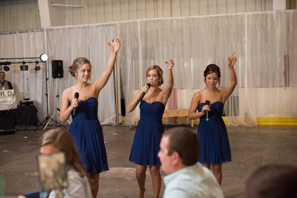 Danielle and Jared's spring wedding in Buffalo, MN