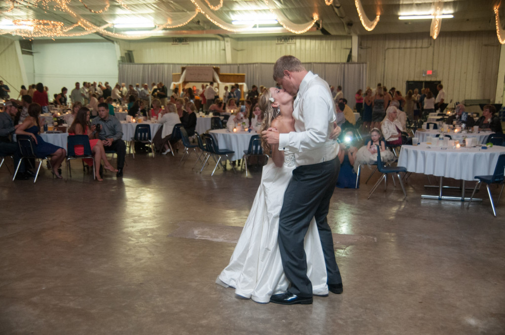 Danielle and Jared's spring wedding in Buffalo, MN