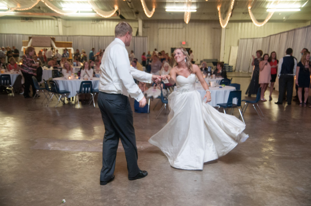 Danielle and Jared's spring wedding in Buffalo, MN