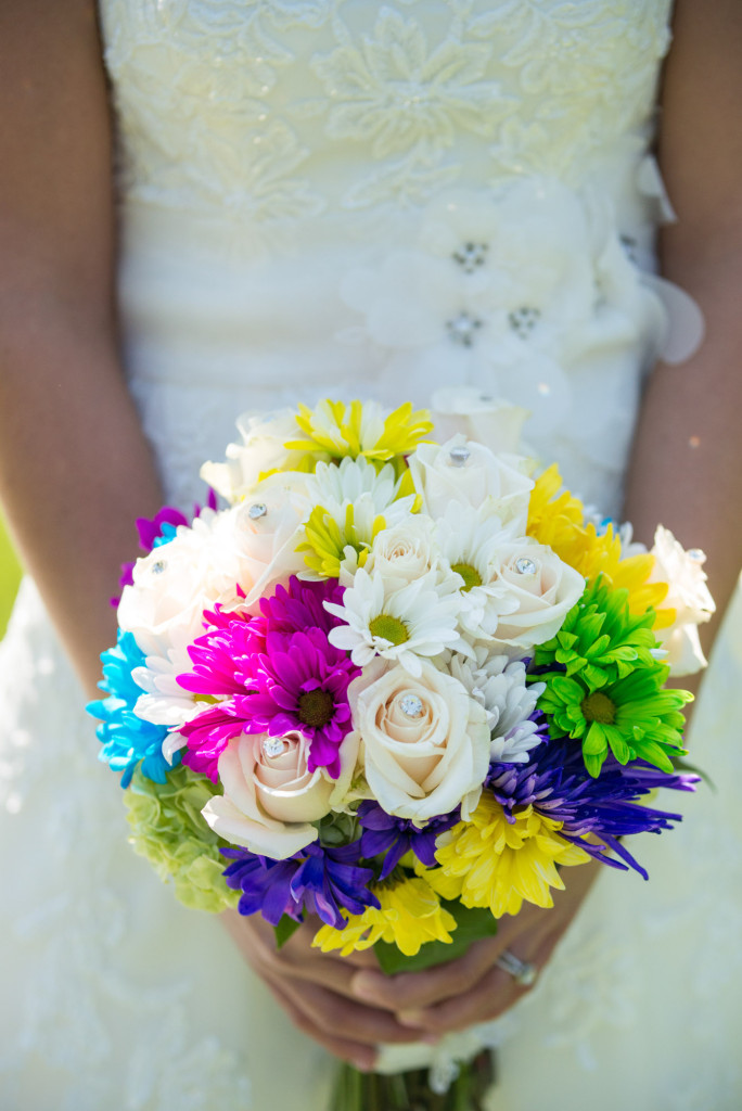 Rachael and Chris's summer baseball themed wedding in Waverly, MN