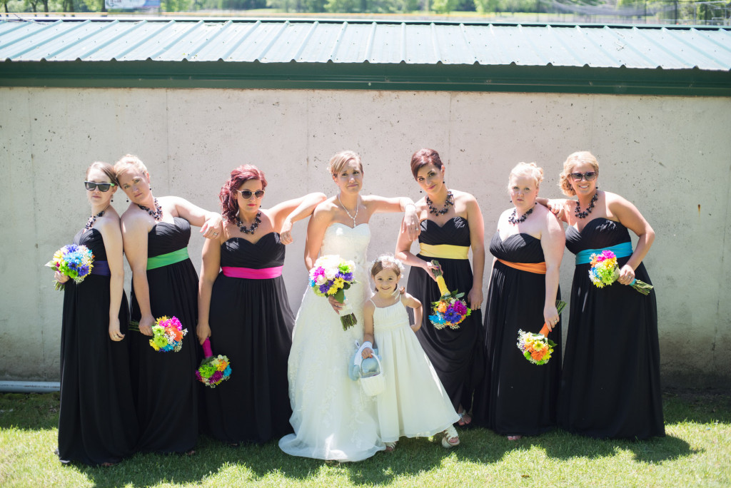 Rachael and Chris's summer baseball themed wedding in Waverly, MN