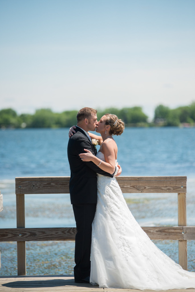 Rachael and Chris's summer baseball themed wedding in Waverly, MN