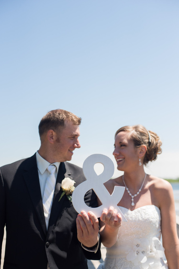 Rachael and Chris's summer baseball themed wedding in Waverly, MN