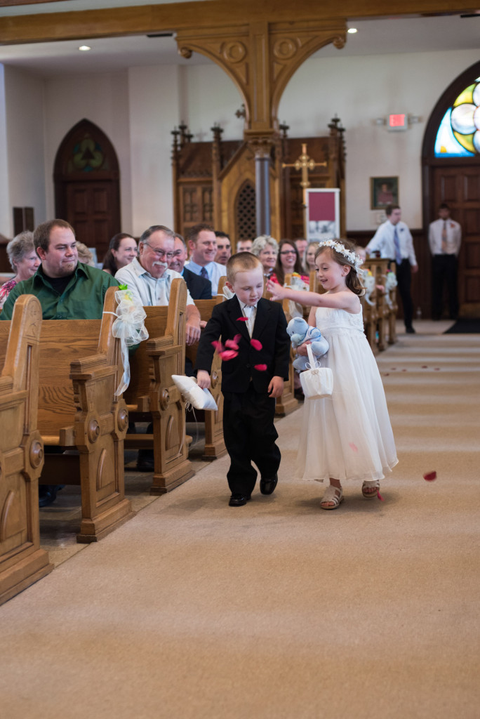 Rachael and Chris's summer baseball themed wedding in Waverly, MN